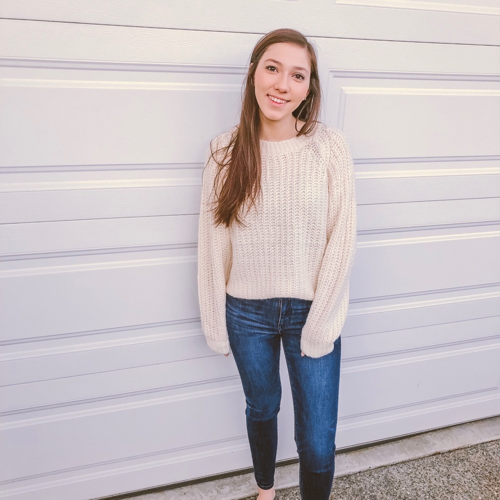 Emory park cream sweater